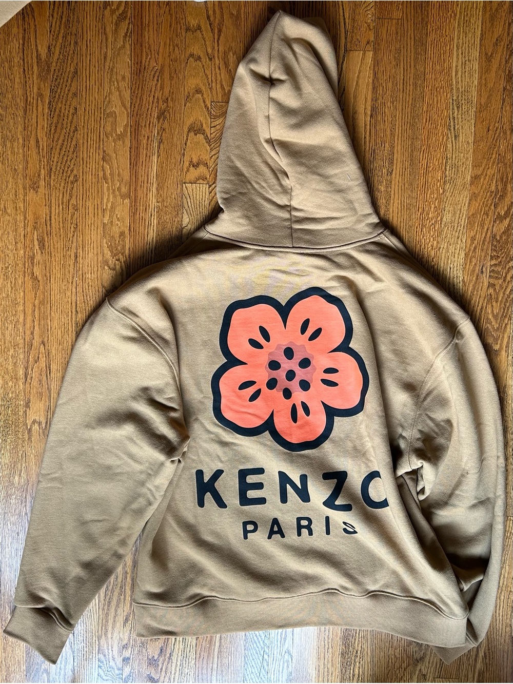 Kenzo Men's Hoodie in Tan